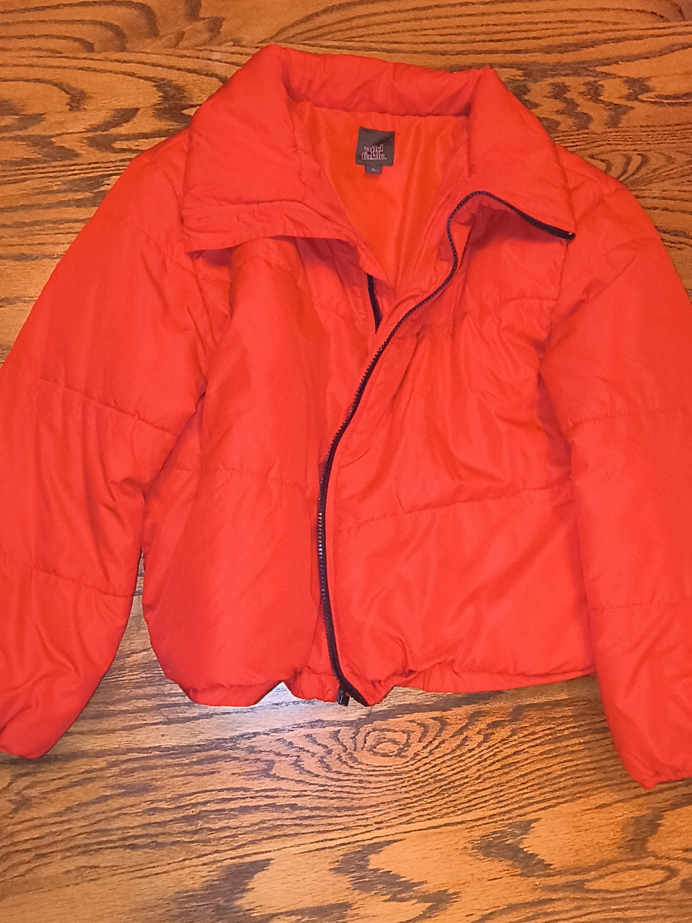 Wild Fable Red Puffer Jacket
